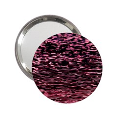 Pink  Waves Flow Series 11 2 25  Handbag Mirrors