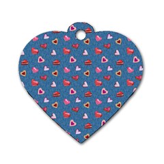 Sweet Hearts Dog Tag Heart (two Sides) by SychEva