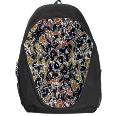 Modern Camo Tropical Print Design Backpack Bag