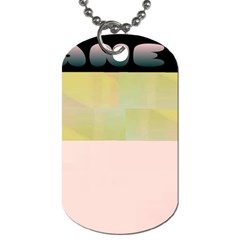 Janet 1 Dog Tag (one Side)
