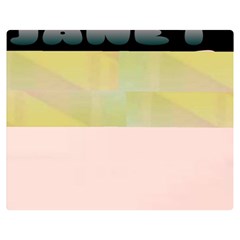 Janet 1 Double Sided Flano Blanket (medium)  by Janetaudreywilson