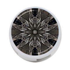 Mechanical Mandala 4-port Usb Hub (one Side) by MRNStudios