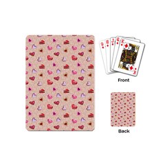 Sweet Heart Playing Cards Single Design (mini) by SychEva