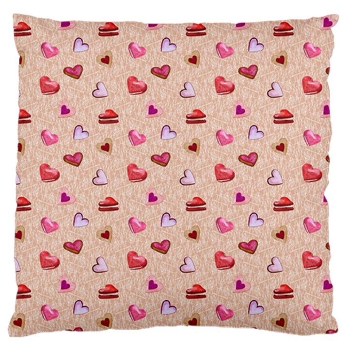 Sweet Heart Large Cushion Case (Two Sides)