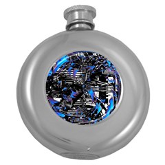 Spin Cycle Round Hip Flask (5 Oz) by MRNStudios