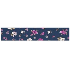 Flowers Pattern Large Flano Scarf  by Sparkle