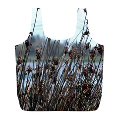 At The Lake Full Print Recycle Bag (l) by DimitriosArt