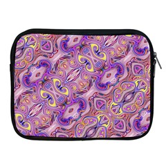 Liquid Art Pouring Abstract Seamless Pattern Tiger Eyes Apple iPad 2/3/4 Zipper Cases