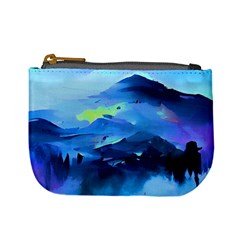 Moon mountains Mini Coin Purse