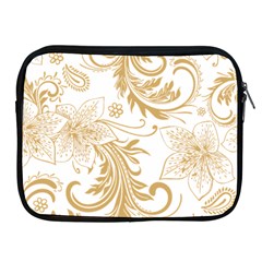 Flowers Shading Pattern Apple Ipad 2/3/4 Zipper Cases by fashionpod