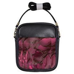 Peonies In Red Girls Sling Bag