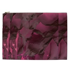 Peonies In Red Cosmetic Bag (xxl) by LavishWithLove