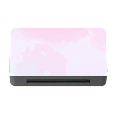 Watercolor Clouds Memory Card Reader With Cf by Littlebird