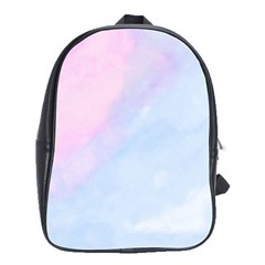 Watercolor Clouds2 School Bag (large) by Littlebird