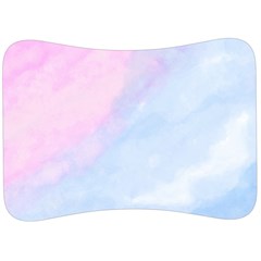 Watercolor Clouds2 Velour Seat Head Rest Cushion