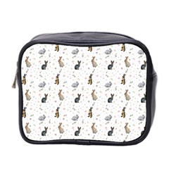 Cute Rabbit Mini Toiletries Bag (two Sides) by SychEva