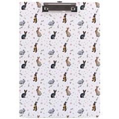 Cute Rabbit A4 Clipboard by SychEva