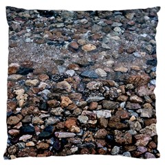 On The Rocks Standard Flano Cushion Case (one Side) by DimitriosArt