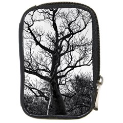 Shadows In The Sky Compact Camera Leather Case by DimitriosArt