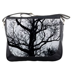 Shadows in the sky Messenger Bag