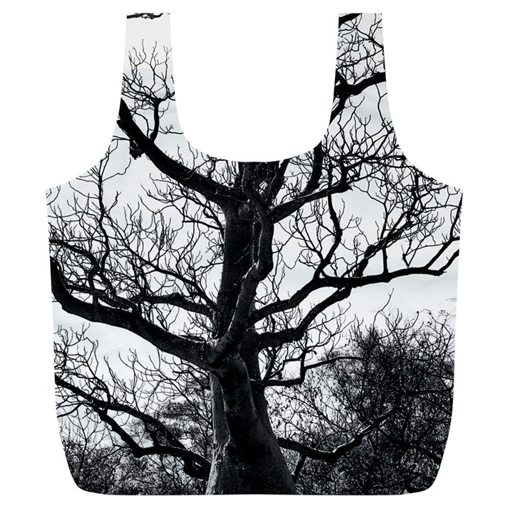 Shadows in the sky Full Print Recycle Bag (XL)