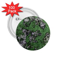 Modern Camo Grunge Print 2.25  Buttons (100 pack) 