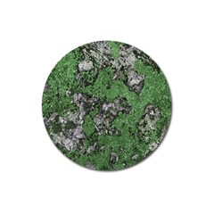 Modern Camo Grunge Print Magnet 3  (round) by dflcprintsclothing