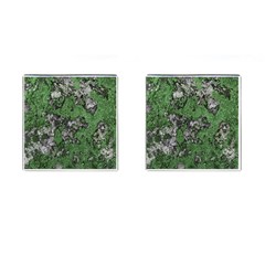 Modern Camo Grunge Print Cufflinks (Square)