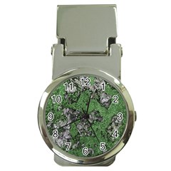 Modern Camo Grunge Print Money Clip Watches