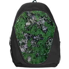 Modern Camo Grunge Print Backpack Bag