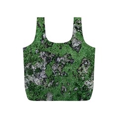 Modern Camo Grunge Print Full Print Recycle Bag (S)