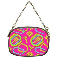 Abstract Pattern Geometric Backgrounds   Chain Purse (one Side) by Eskimos