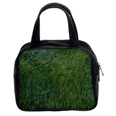 Green Carpet Classic Handbag (two Sides) by DimitriosArt