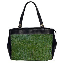 Green Carpet Oversize Office Handbag (2 Sides) by DimitriosArt