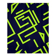 Abstract pattern geometric backgrounds   Shower Curtain 60  x 72  (Medium) 