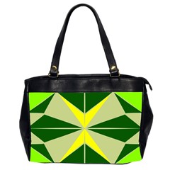 Abstract Pattern Geometric Backgrounds   Oversize Office Handbag (2 Sides)