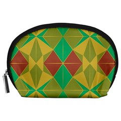 Abstract Pattern Geometric Backgrounds   Accessory Pouch (large) by Eskimos