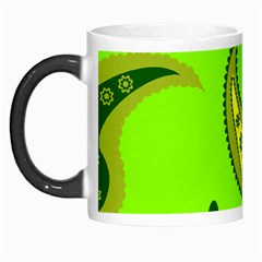 Floral Pattern Paisley Style Paisley Print  Doodle Background Morph Mugs by Eskimos