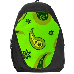 Floral Pattern Paisley Style Paisley Print  Doodle Background Backpack Bag by Eskimos