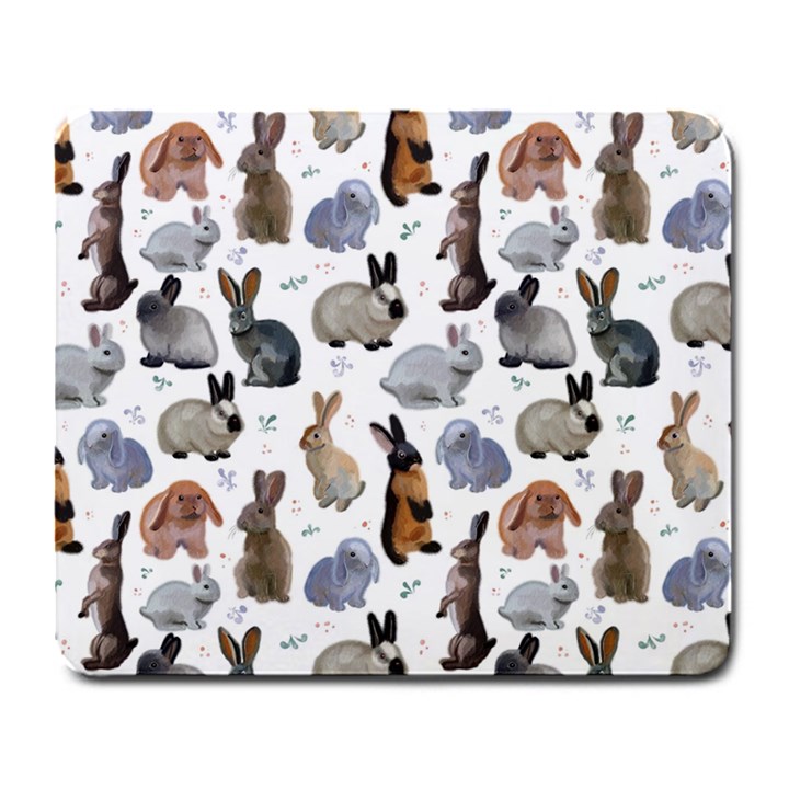 Funny Bunny Large Mousepads