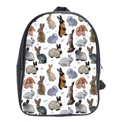 Funny Bunny School Bag (large) by SychEva