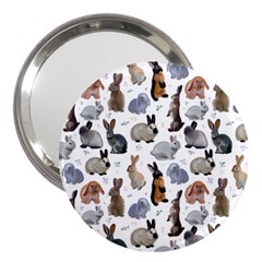 Funny Bunny 3  Handbag Mirrors by SychEva