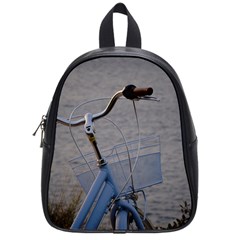 Classic Blue School Bag (small) by DimitriosArt