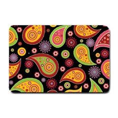 Paisley Pattern Design Small Doormat  by befabulous