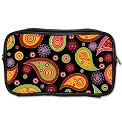 Paisley Pattern Design Toiletries Bag (one Side) by befabulous