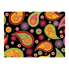 Paisley Pattern Design Double Sided Flano Blanket (mini)  by befabulous
