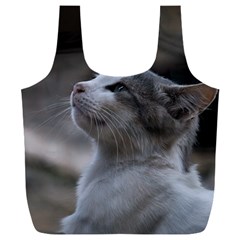 Kitty Full Print Recycle Bag (xxxl) by DimitriosArt