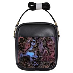 Boho Cthulu Girls Sling Bag by MRNStudios