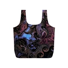 Boho Cthulu Full Print Recycle Bag (s) by MRNStudios