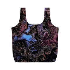 Boho Cthulu Full Print Recycle Bag (m) by MRNStudios